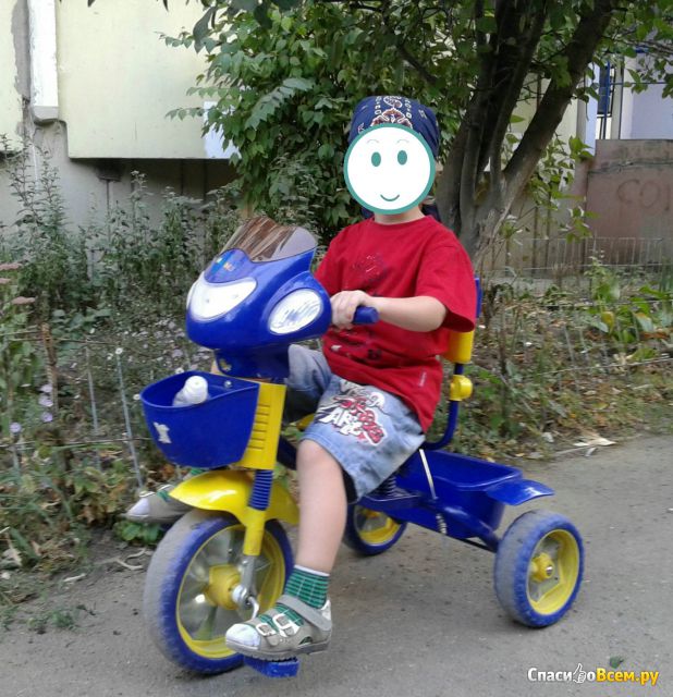 Детский трехколесный велосипед "Малыш", арт. 750503-3