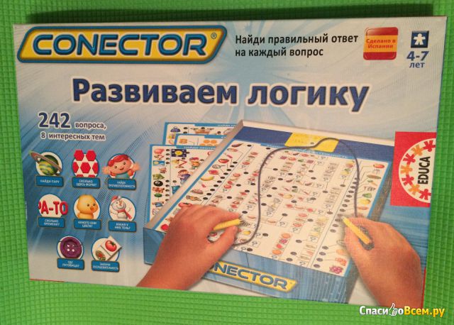 Развивающая электронная игра Conector