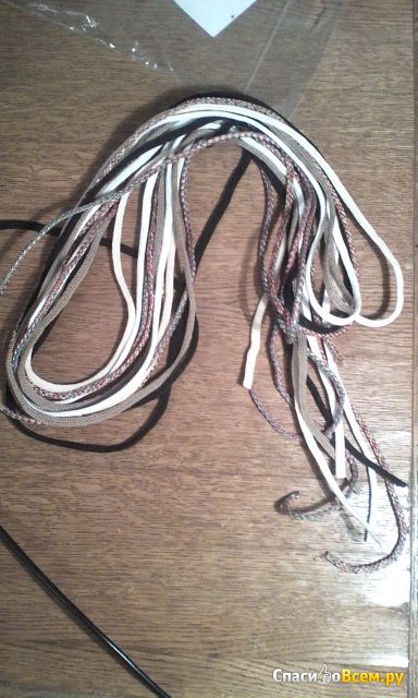 Набор шнурков для рукоделия 6 штук х 2 метра "Бэст Прайс"