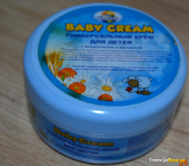 Универсальный крем для детей Sowelu "Baby Cream" с аллантоином и ромашкой