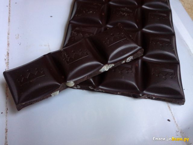 Шоколад "Корона" экстрачерный какао-бобы
