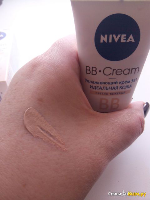 Увлажняющий BB-крем для лица Nivea 5 в 1 "Идеальная кожа"