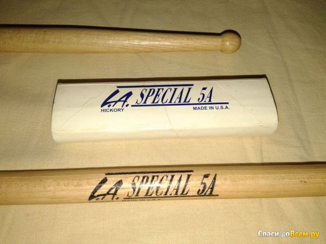 Барабанные палочки L.A. Special Hickory 5A, арт. LA5AW