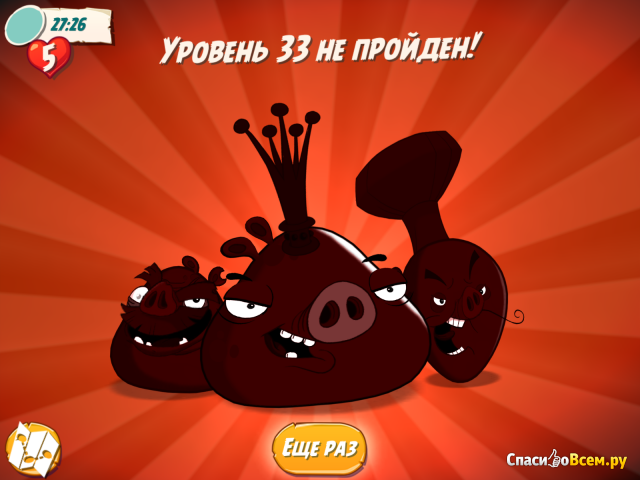 Игра Angry Birds 2 для iPad