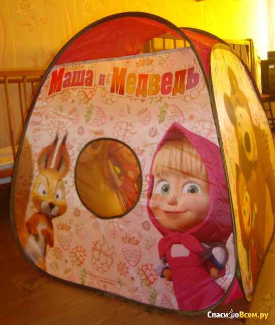 Детская палатка "Маша и Медведь" GT8197 Маша и ее друзья