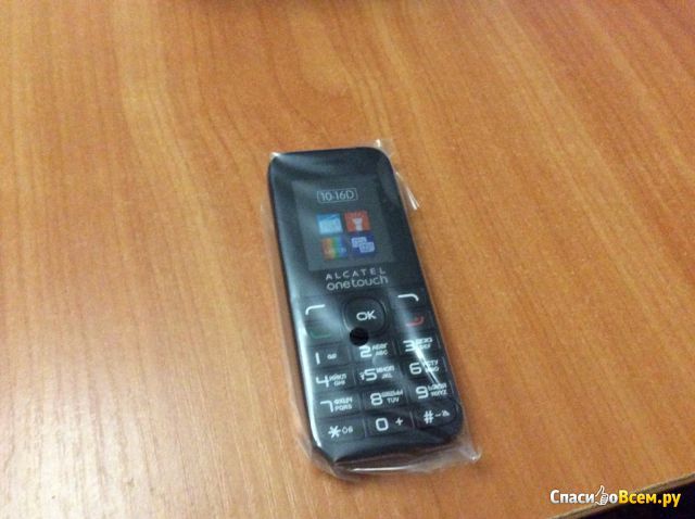 Мобильный телефон Alcatel OT-1016D Dual