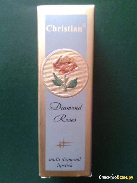 Губная помада Christian Diamond Roses Multi Diamond Lipstick №244