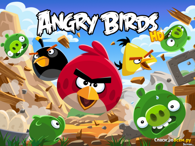 Игра Angry Birds HD для iPad