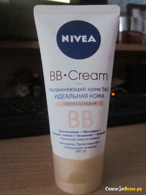 Увлажняющий BB-крем для лица Nivea 5 в 1 "Идеальная кожа"
