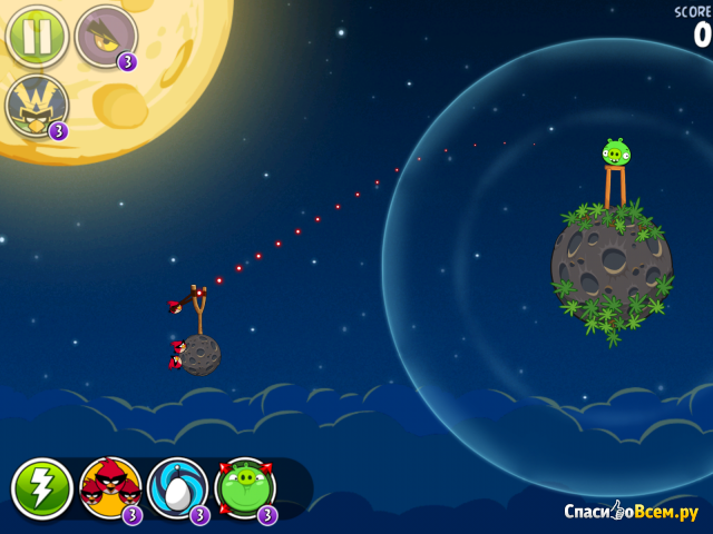 Игра Angry Birds Space HD для iPad