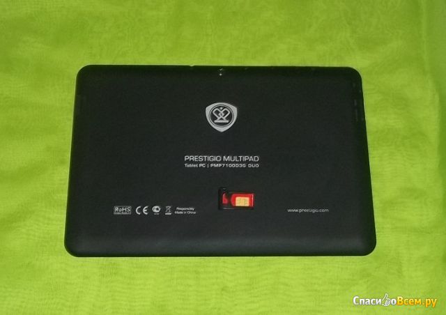 Планшетный компьютер Prestigio MultiPad PMP7100D