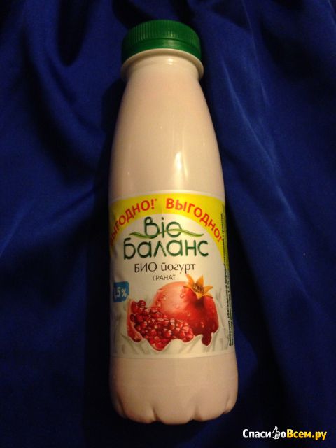 Био-йогурт Bio Баланс Гранат 1,5%