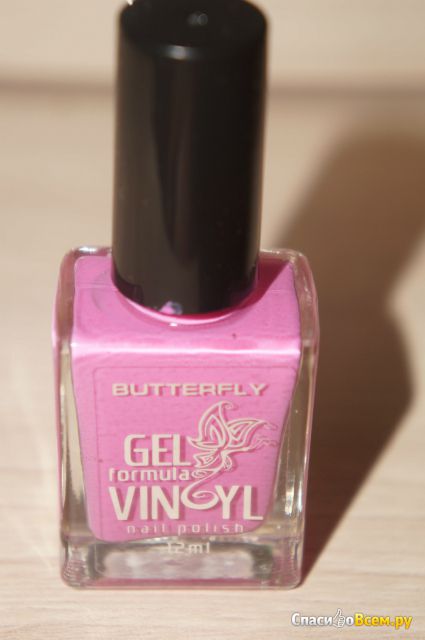 Лак-гель для ногтей Vinyl Butterfly Gel Formula №16
