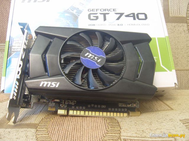 Видеокарта MSI GeForce GT 740