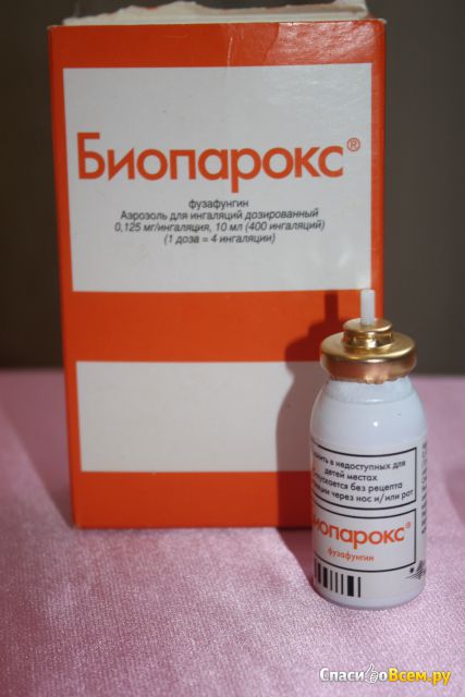 Антибиотик для местного применения "Биопарокс"