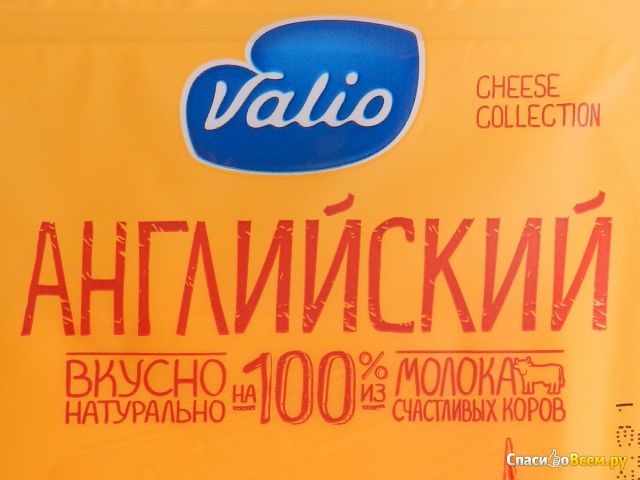 Сыр "Английский" Valio 48%