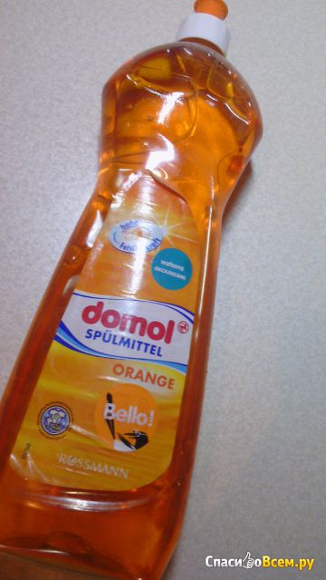 Средство для мытья посуды Domol Orange
