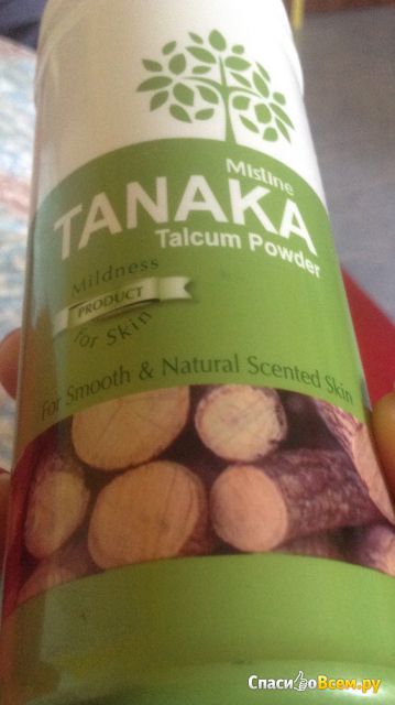 Тальк для тела "Mistin Tanaka talkum powder".