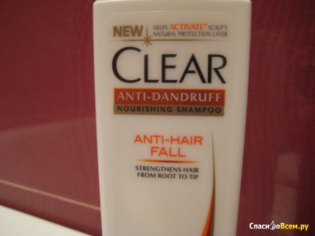Питающий шампунь против перхоти Clear vita ABE women Защита от выпадения волос
