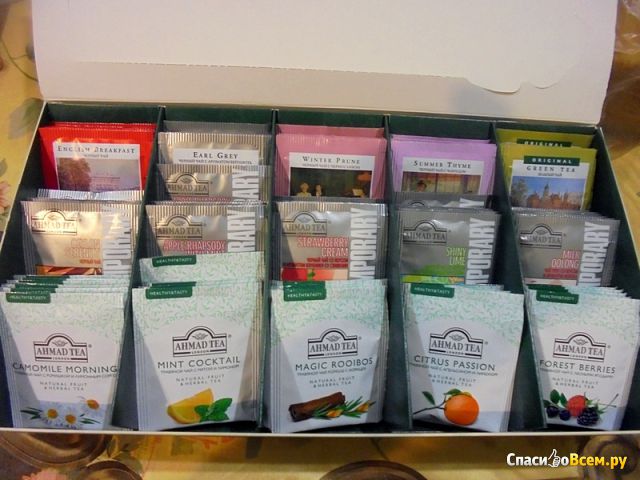 Чайное ассорти Ahmad Tea Four Season's Tea Collection