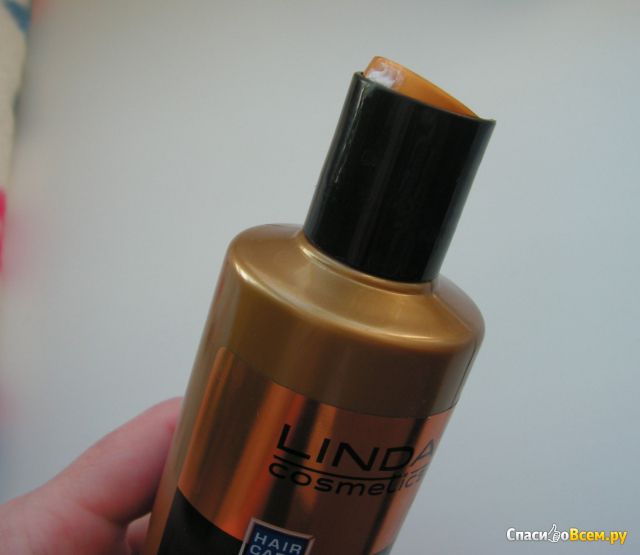 Профессиональный бальзам-кондиционер Linda cosmetics «Витамины & аргана» для всех типов волос