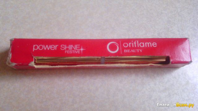 Губная помада Oriflame "Power Shine" Golden Red