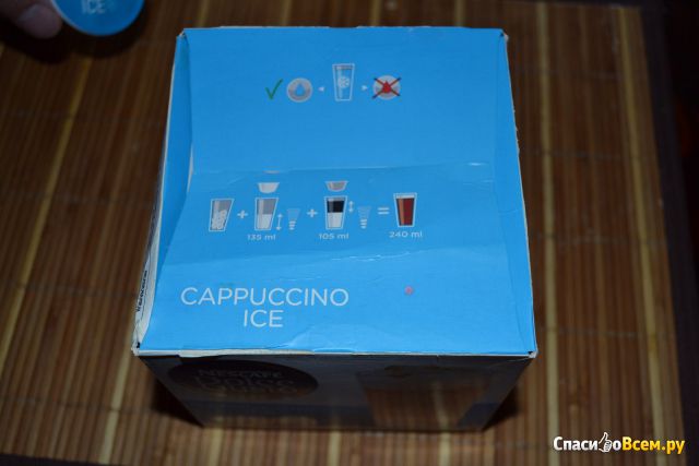 Капсулы Cappuccino Ice Nescafe Dolce Gusto