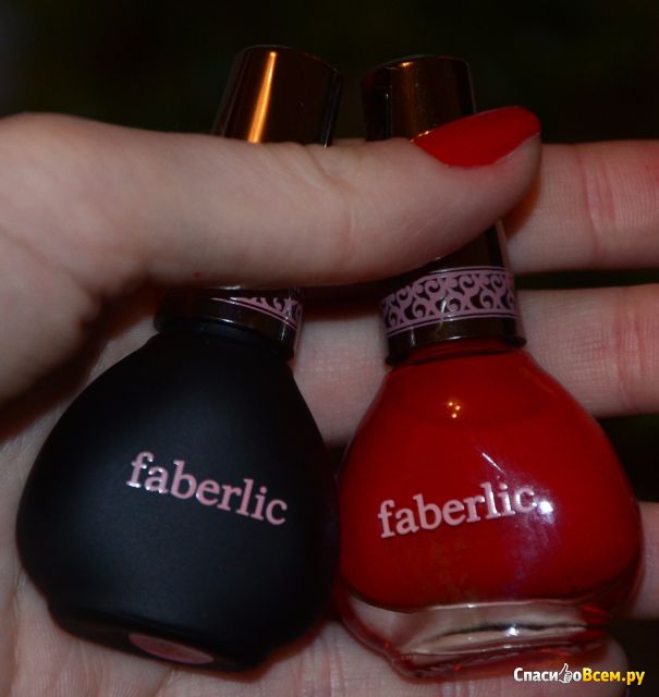 Лак для ногтей Faberlic "Секрет стиля" Красное пламя 7286