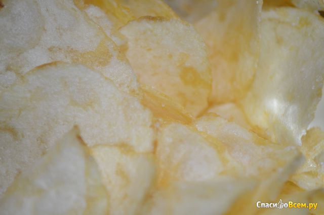 Хрустящий картофель "КДВ Яшкино" в ломтиках с солью