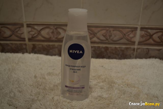 Мицеллярная вода Nivea "Очищение 3 в 1" для всех типов кожи