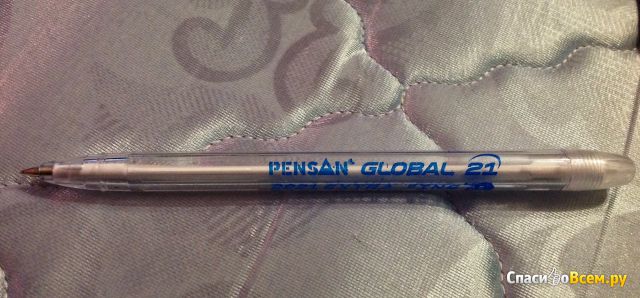 Ручка шариковая Pensan «Global-21» синяя