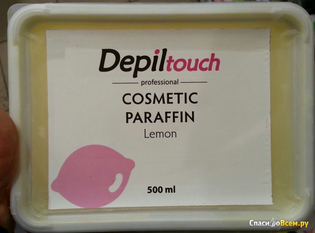 Парафин косметический Depiltouch cosmetic paraffin "Лимон"
