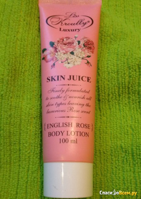 Лосьон для тела Liss Kroully Luxury Skin Juice English Rose