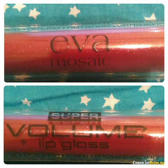 Блеск для губ Eva Mosaic Super Volume lip gloss