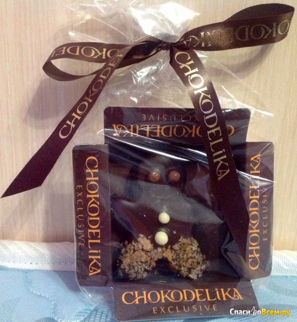 Человечек марципановый в тёмном шоколаде Chokodelika exclusive арт. 2901