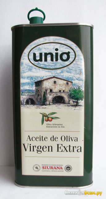 Оливковое масло Unio Aceite de Oliva Virgen Extra