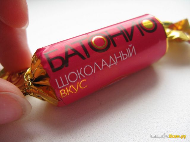 Конфеты АВК "Батонио" шоколадный вкус