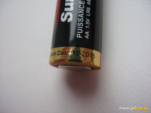 Батарейки Sunmol Maximum Life Batteries AA 1.5V LR6 AM3 Mignon MN1500 E91 Plus Alkaline