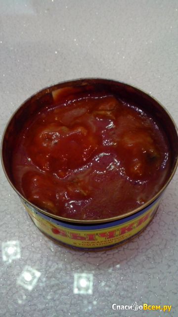 Консервы рыбные Бычки обжаренные в томатном соусе Компания "Консервы"