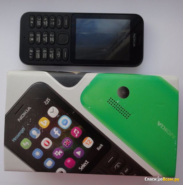 Мобильный телефон Nokia 215 Dual Sim