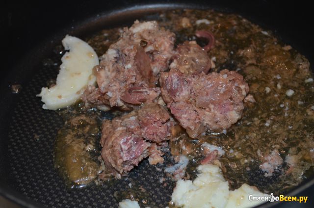 Консервы кусковые мясные стерилизованные "Главпродукт" Говядина тушеная Высший сорт