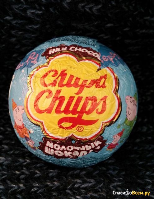 Шоколадное яйцо Chupa Chups "Peppa Pug"