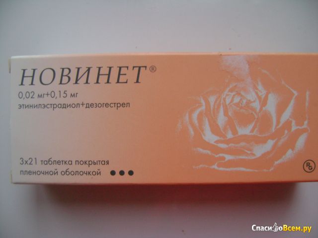 Гормональные контрацептивы "Новинет"