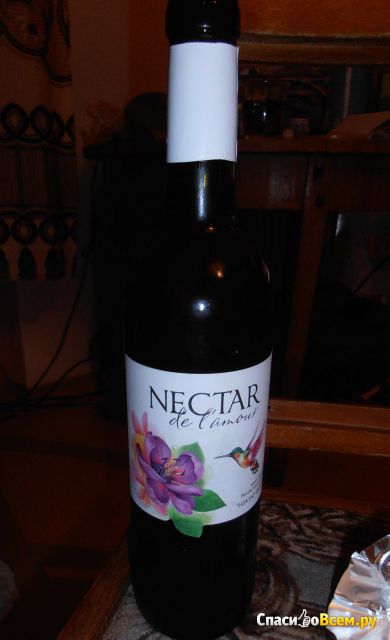 Вино столовое полусладкое белое Ариант Nectar de L'amour