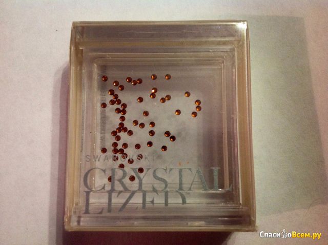 Стразы клеевые Crystallized Swarovski Elements Flat Backs No Hot Fix 2028 Crystal Copper 1.8 mm