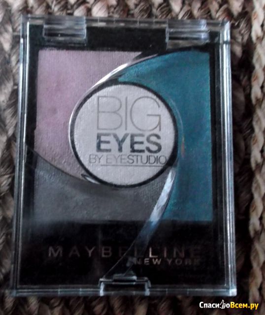 Тени для век Maybelline Big Eyes by Eyestudio