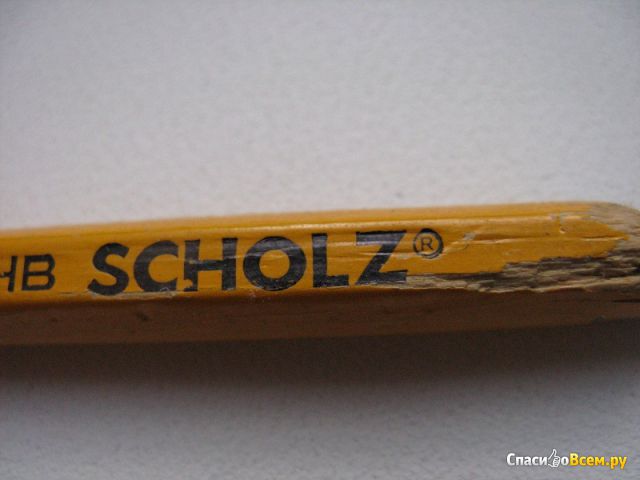 Простой карандаш Scholz HB 124