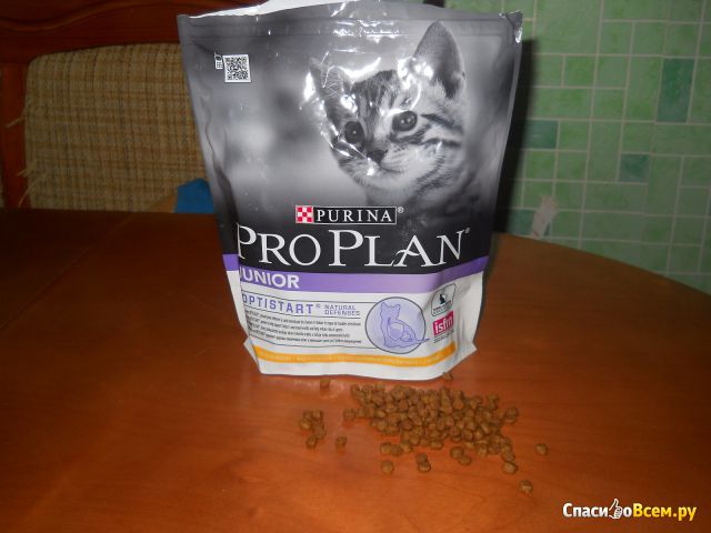 Сухой корм для котят Purina Pro Plan Junior с курицей