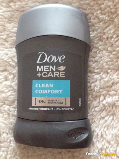 Антиперспирант-карандаш Dove Men+care "Clean comfort" экстренная защита и уход