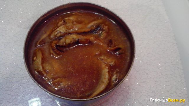 Килька черноморская неразделанная в томатном соусе "Ультрамарин"